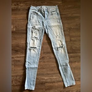 american eagle size 4 regular jeans
